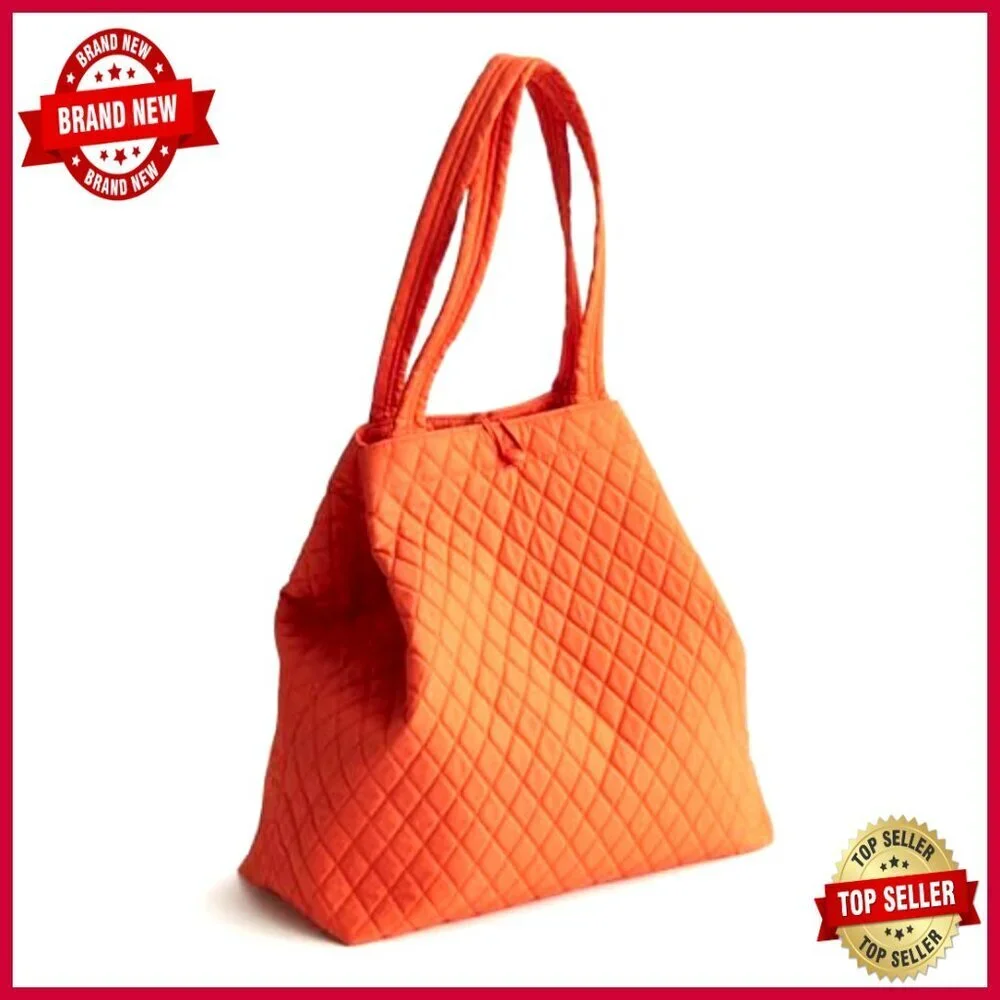 Premium Cotton Original Tote Bag, Lightweight Quilted, Spacious Compartments